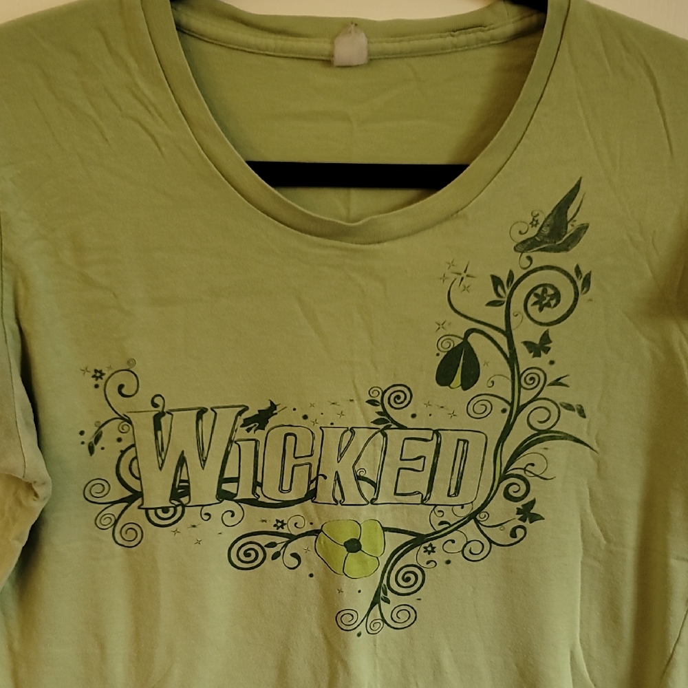 Wicked Green Graphic Women's Top